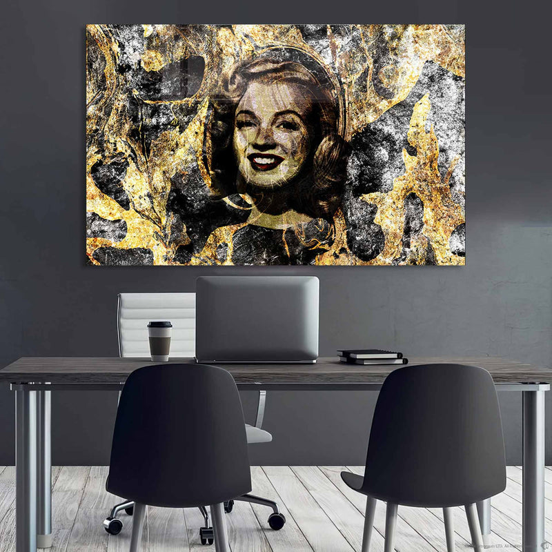 Marilyn Monroe Cam Tablo