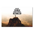 Never Give Up Cam Tablo