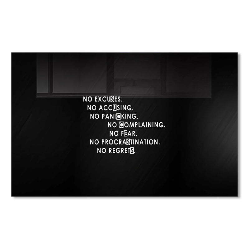 No Excuses Cam Tablo