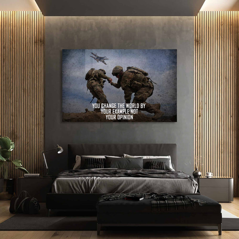 You Change The World Cam Tablo