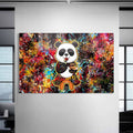 Bebek Panda Cam Tablo – Cam Tablo