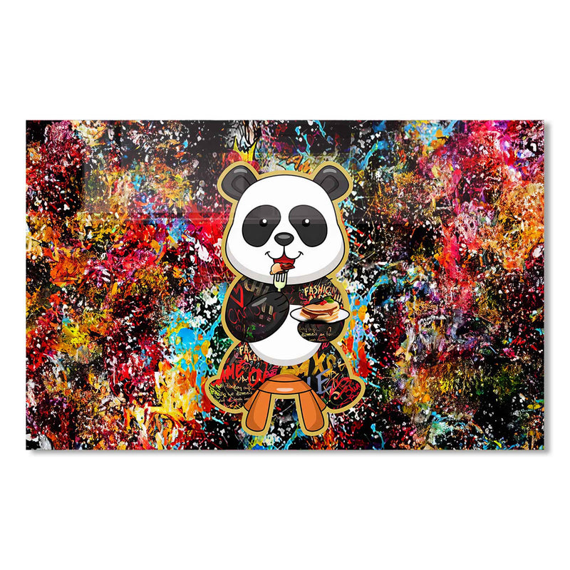 Bebek Panda Cam Tablo – Cam Tablo