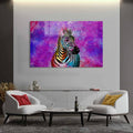 Renkli Zebra Cam Tablo