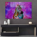 Renkli Zebra Cam Tablo