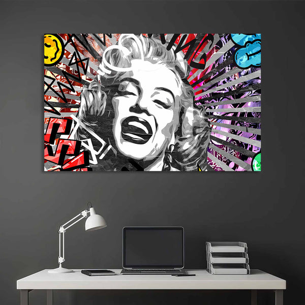 Marilyn Monroe Cam Tablo