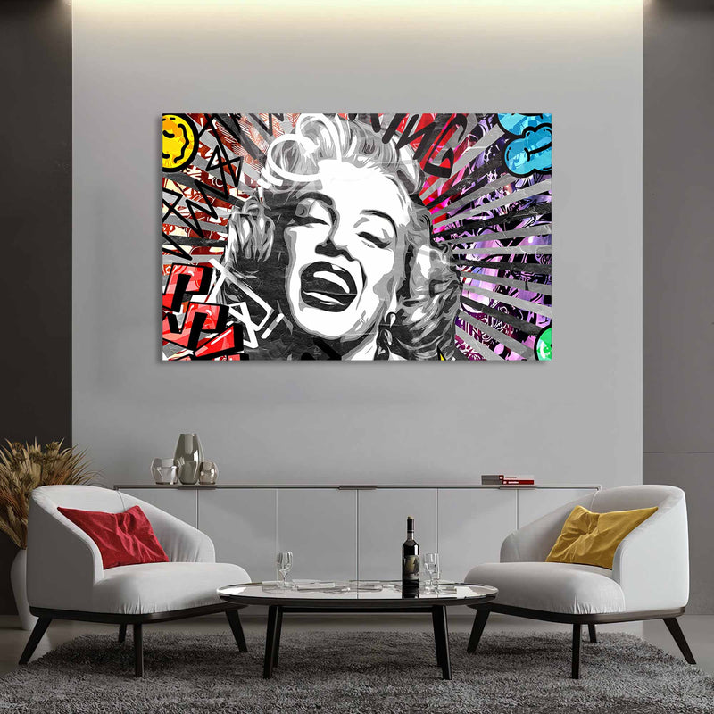 Marilyn Monroe Cam Tablo