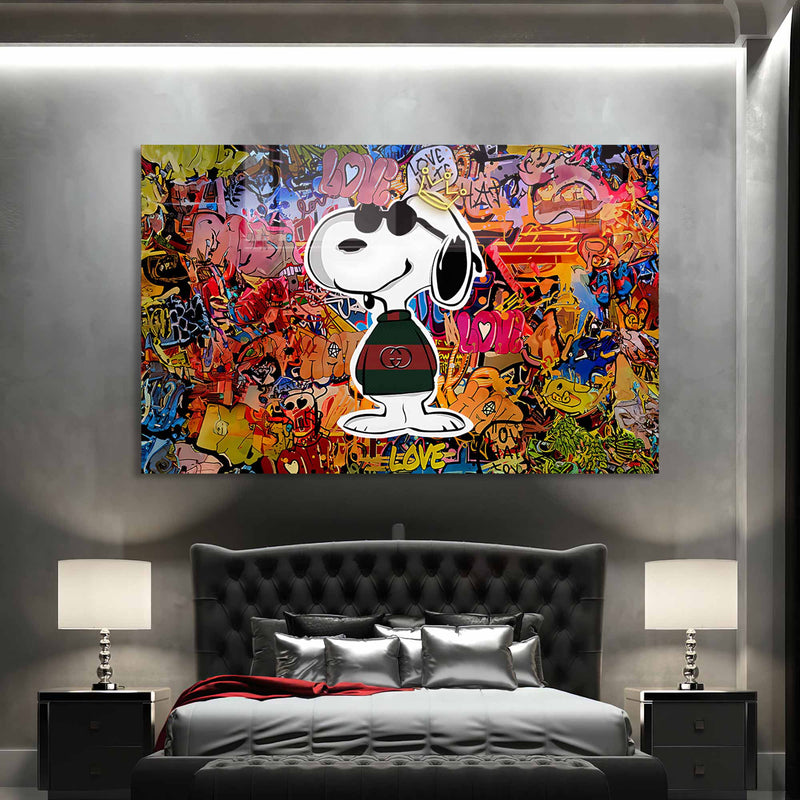 Cool Snoopy Cam Tablo – Cam Tablo