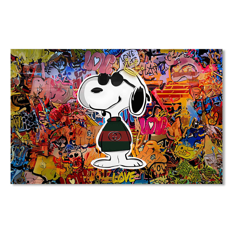 Cool Snoopy Cam Tablo – Cam Tablo