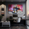 Tom ve Jerry Cam Tablo