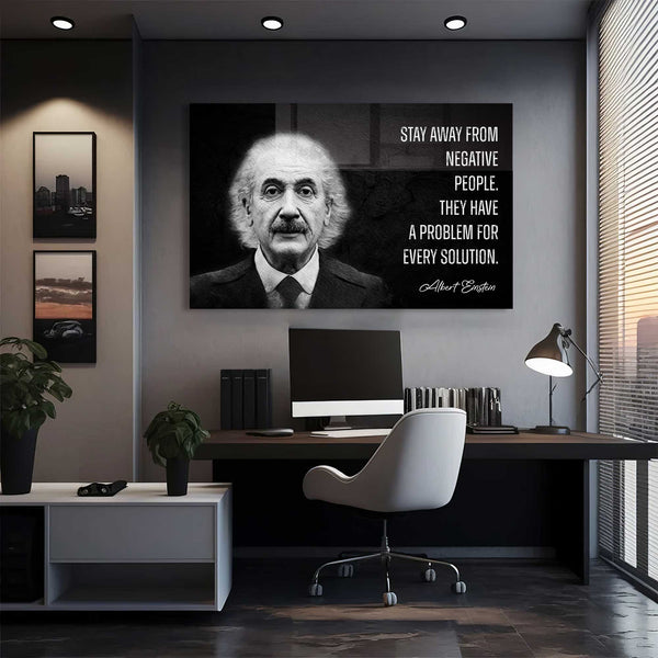 Albert Einstein Cam Tablo