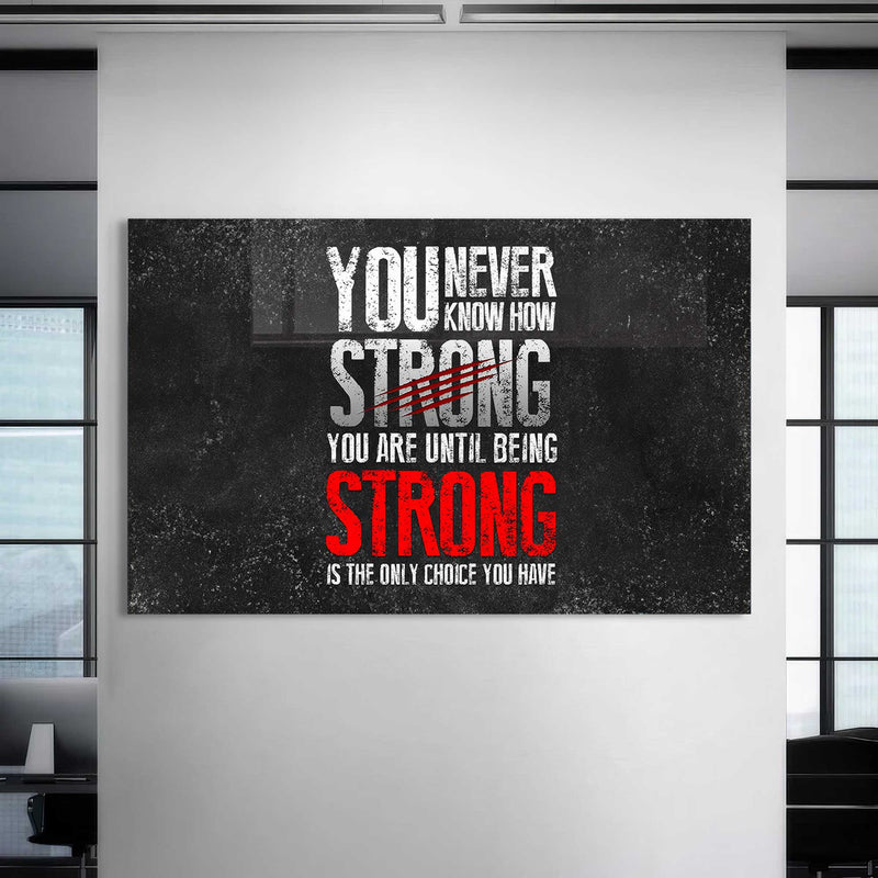 You Never Know How Strong Cam Tablo