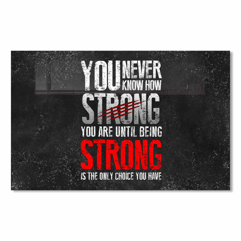 You Never Know How Strong Cam Tablo