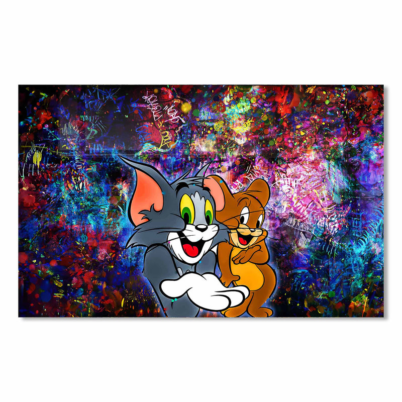 Tom ve Jerry Cam Tablo