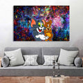 Tom ve Jerry Cam Tablo