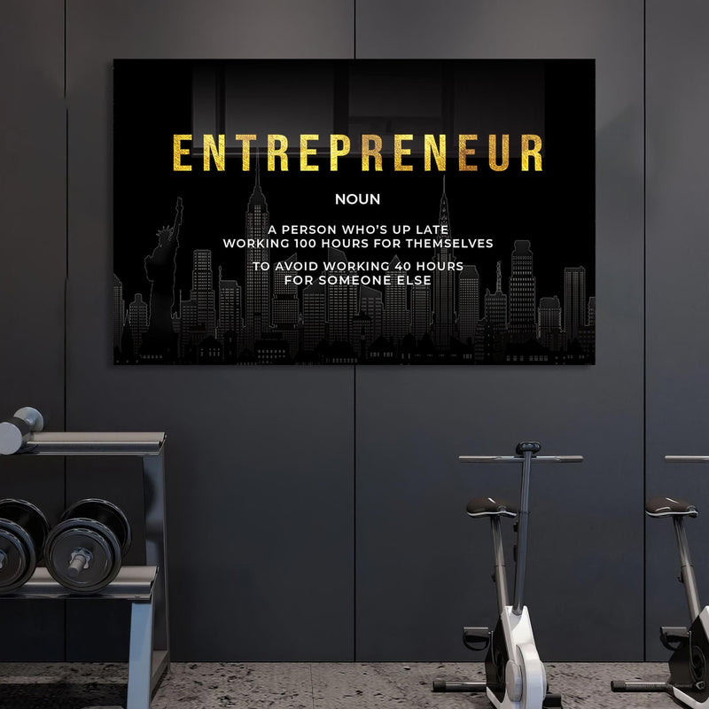 Entrepreneur Cam Tablo – Cam Tablo