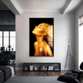Timeless Beauty Cam Tablo – Siyah Çerçeveli Cam Tablo