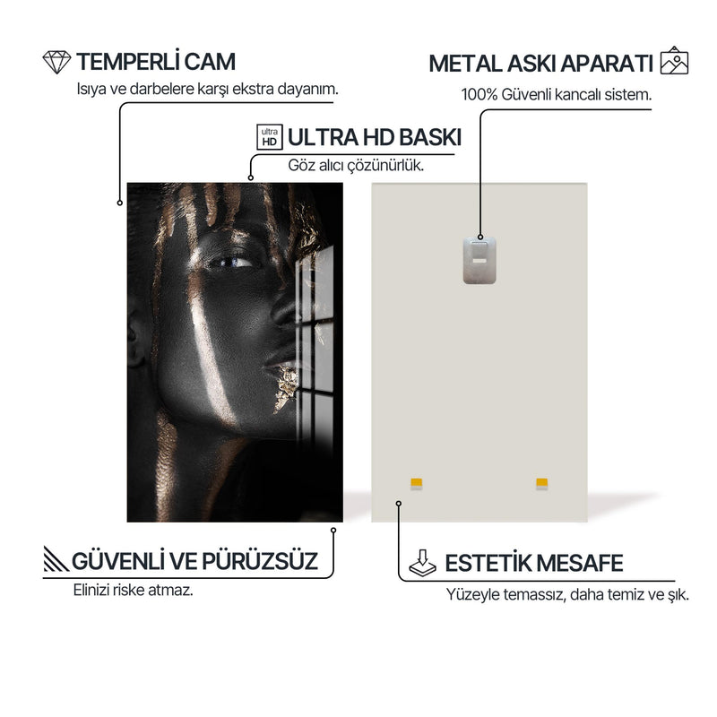 Darkened Allure Cam Tablo – Cam Tablo