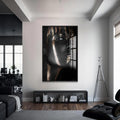 Darkened Allure Cam Tablo – Siyah Çerçeveli Cam Tablo