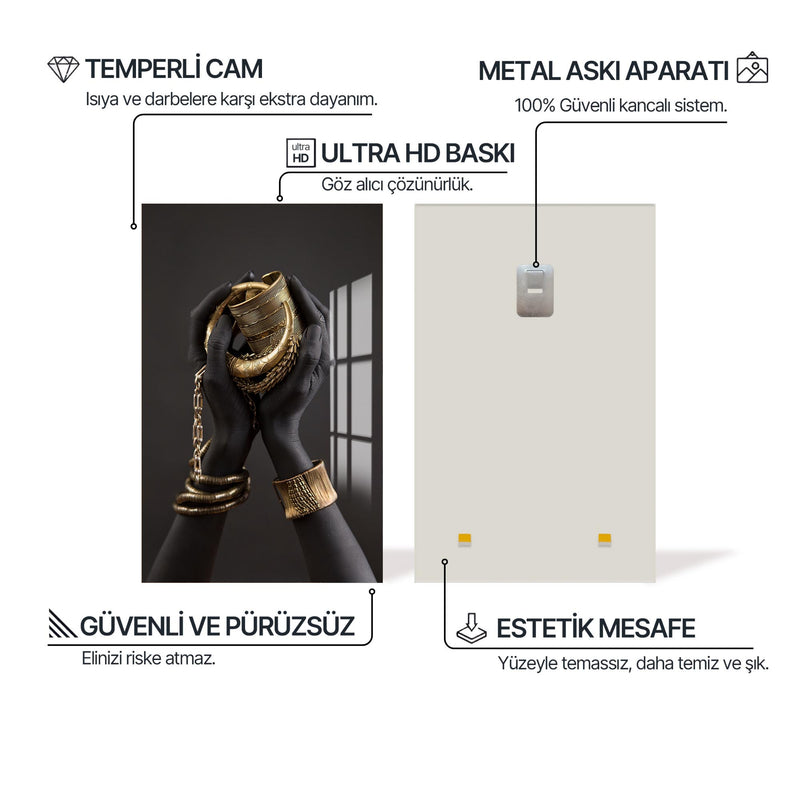 Breath of Gold Cam Tablo – Cam Tablo