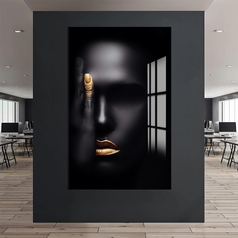 Gilded Veil Cam Tablo – Cam Tablo