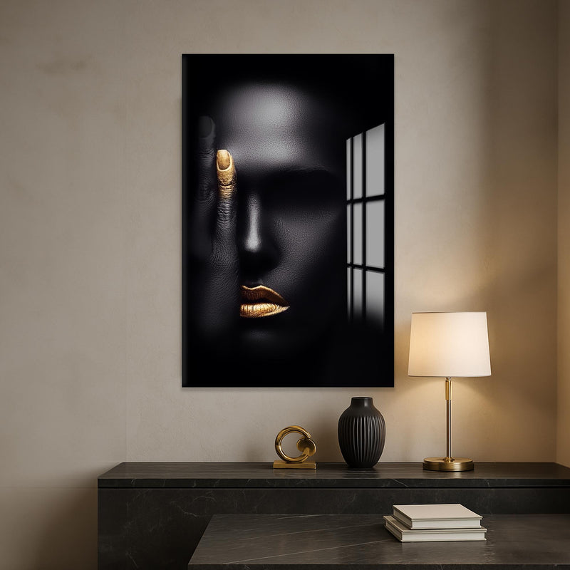 Gilded Veil Cam Tablo – Cam Tablo