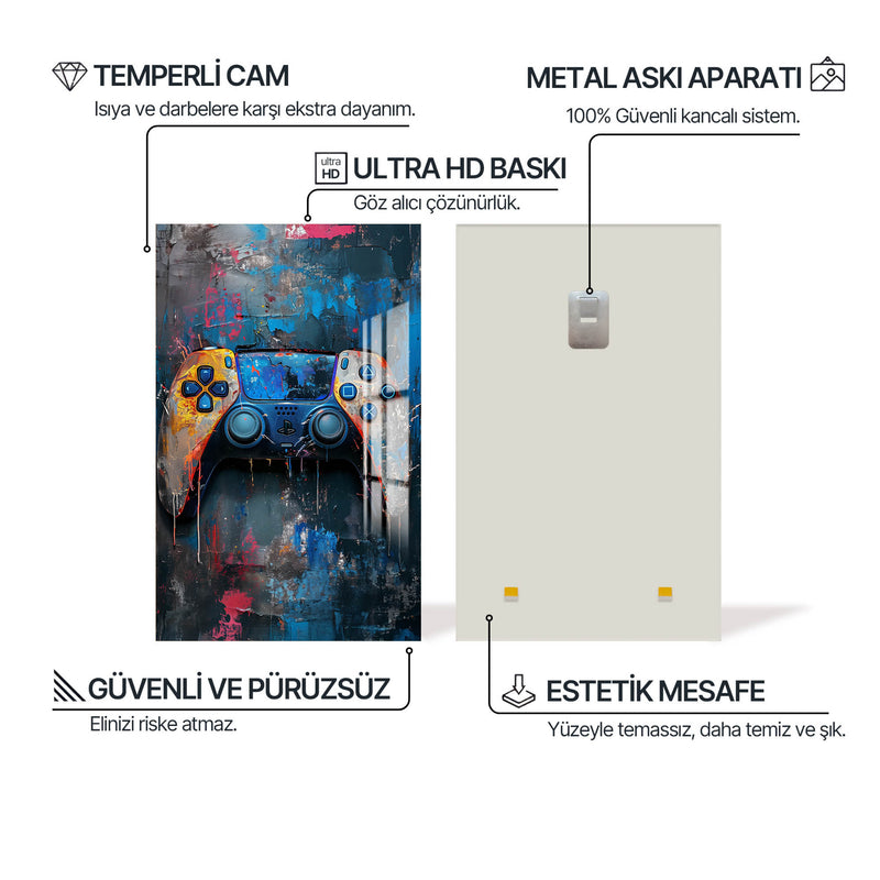 Oyun Konsolu Cam Tablo – Cam Tablo