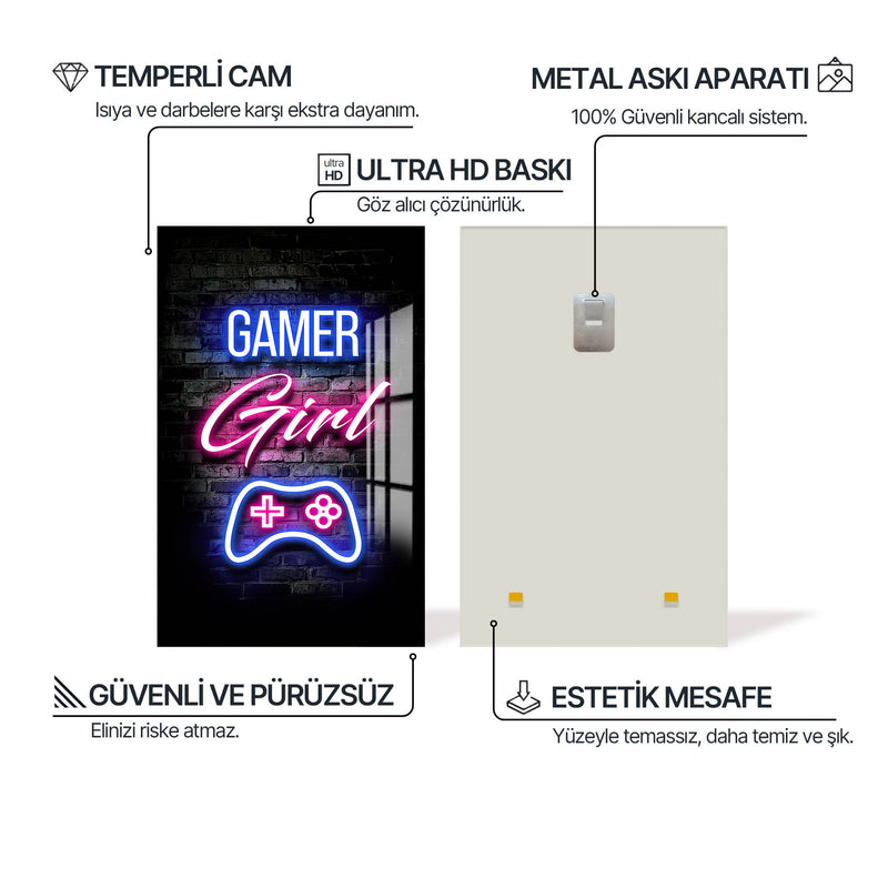 Gamer Girl Cam Tablo – Cam Tablo