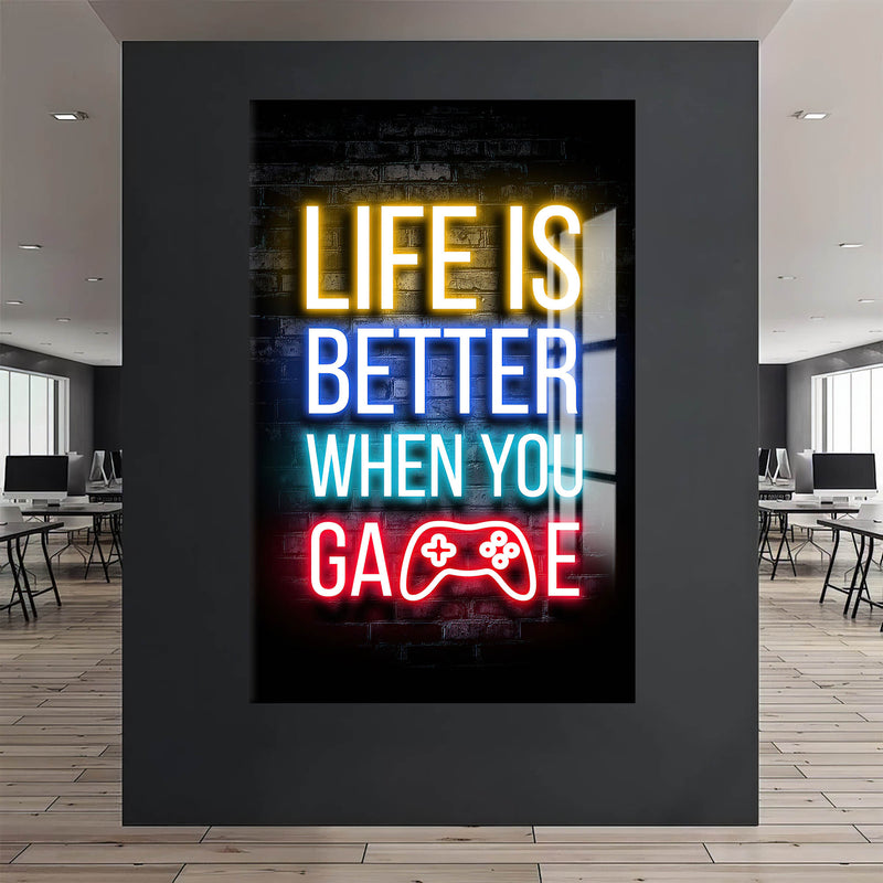 Life Is Better Cam Tablo – Cam Tablo