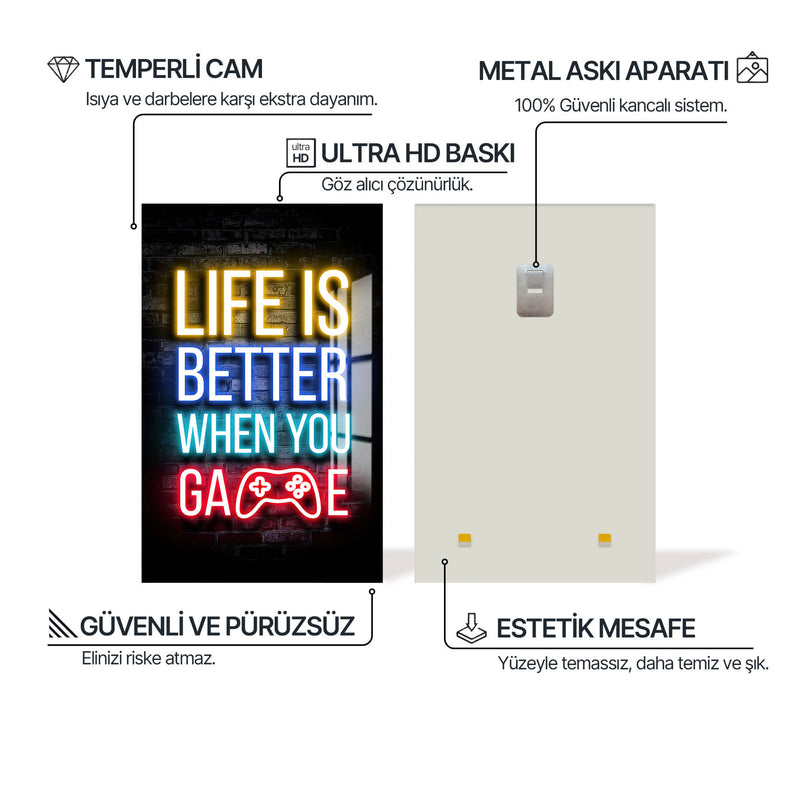 Life Is Better Cam Tablo – Cam Tablo