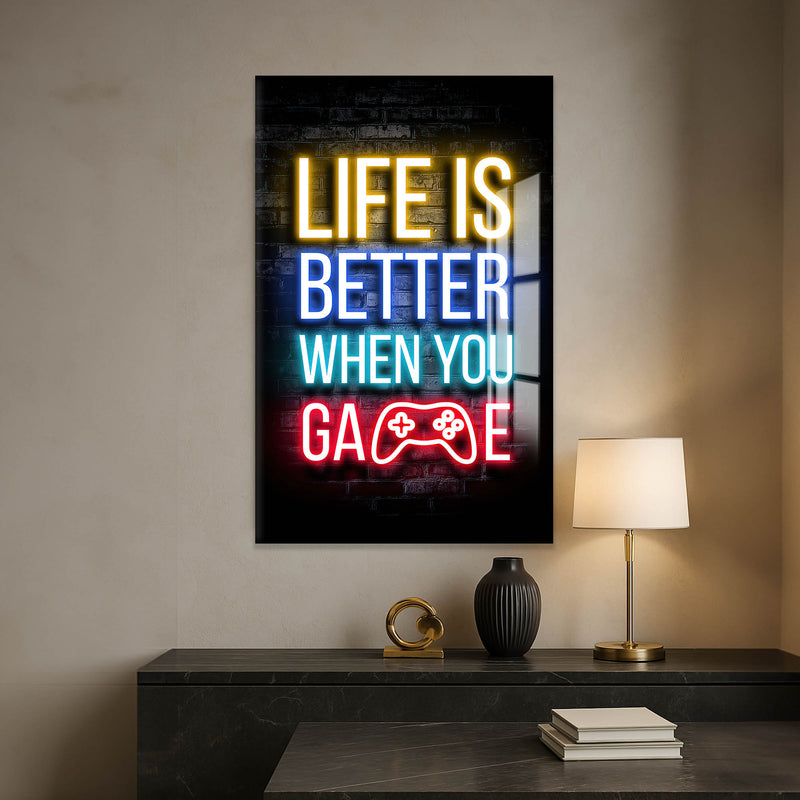 Life Is Better Cam Tablo – Cam Tablo