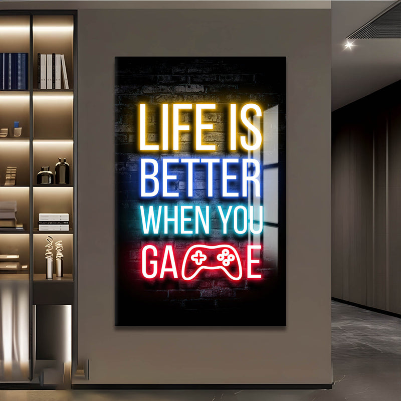 Life Is Better Cam Tablo – Cam Tablo