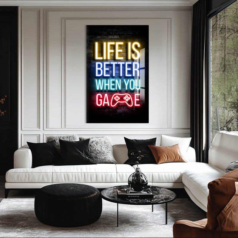 Life Is Better Cam Tablo – Cam Tablo