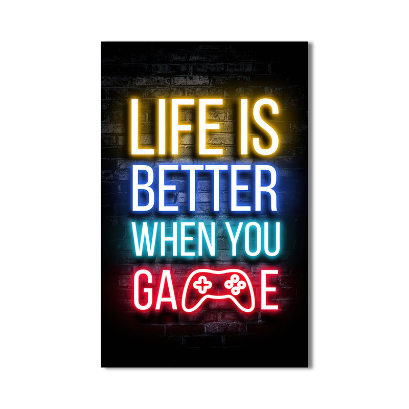 Life Is Better Cam Tablo – Cam Tablo