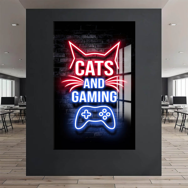 Gaming Cat Cam Tablo