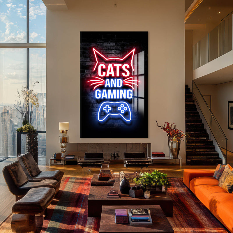 Gaming Cat Cam Tablo – Cam Tablo
