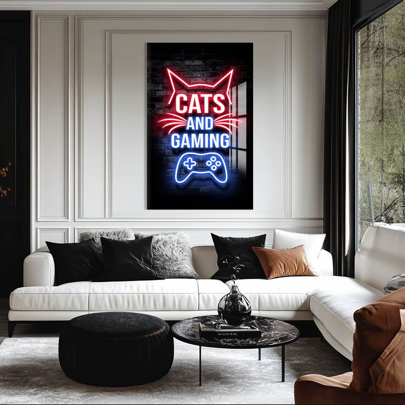 Gaming Cat Cam Tablo – Cam Tablo