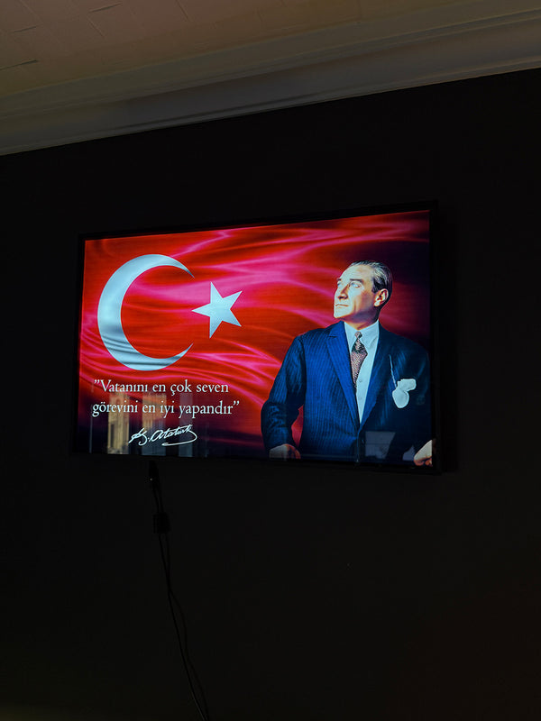 Atatürk Sözü – LUMI™ – Işıklı Cam Tablo