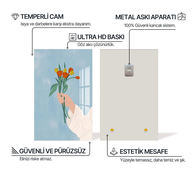 Lale Demeti Cam Tablo – Cam Tablo