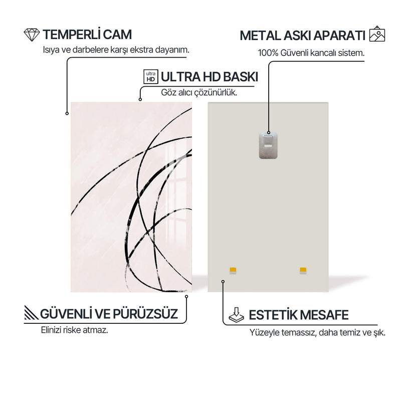Modern Hat Cam Tablo – Cam Tablo