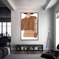 Moda Cam Tablo – Ceviz Çerçeveli Cam Tablo