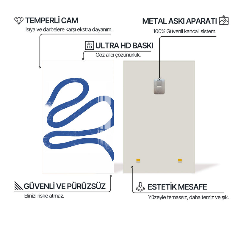 Mavinin Deseni Cam Tablo – Cam Tablo