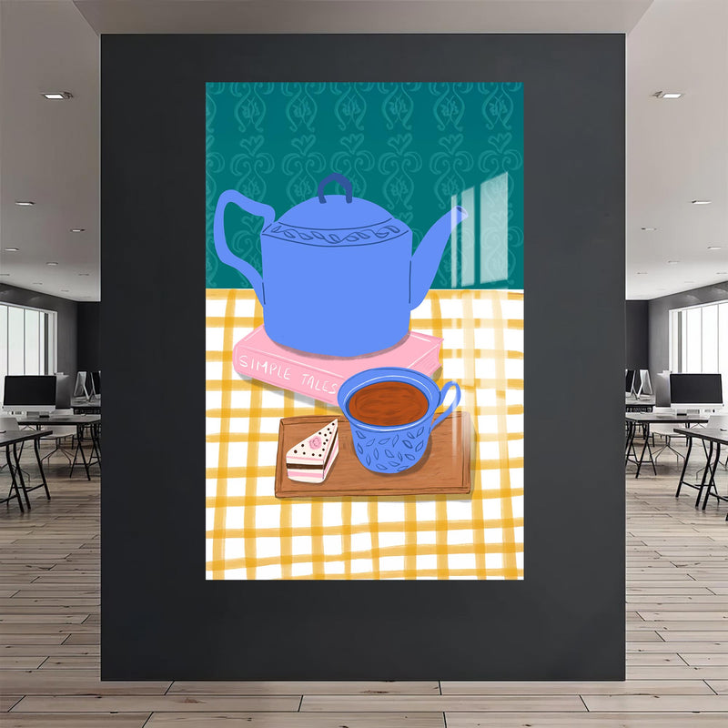 Tea Pot Cam Tablo – Cam Tablo