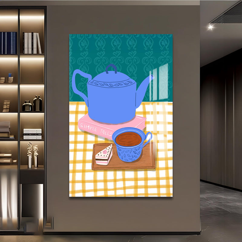 Tea Pot Cam Tablo – Cam Tablo