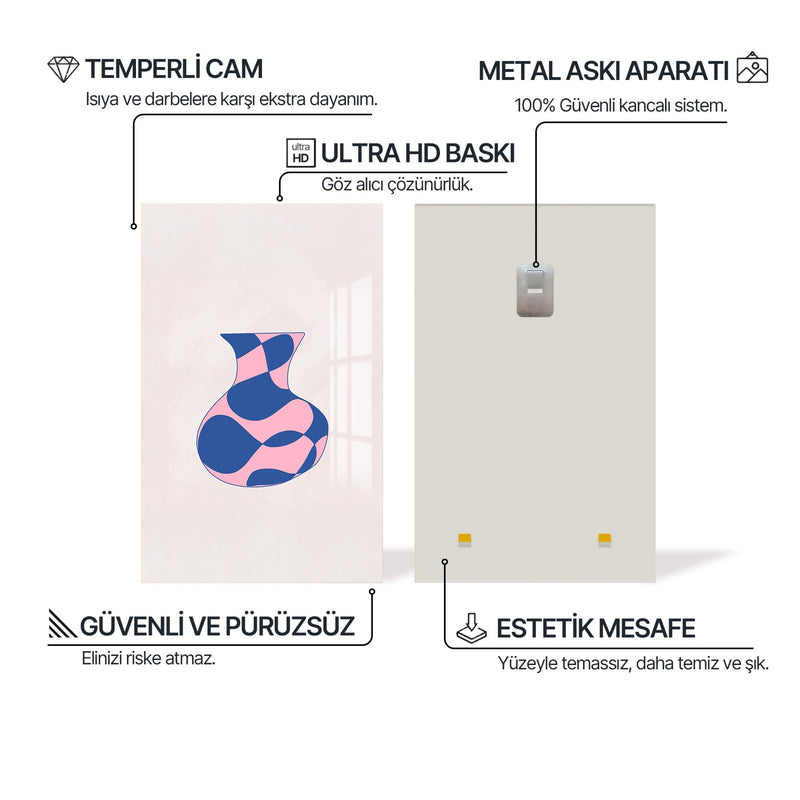 Vazo Gölgesi Cam Tablo – Cam Tablo