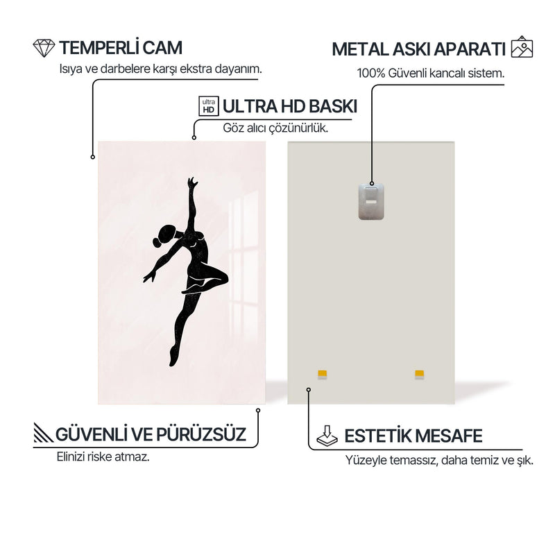 Balerin Cam Tablo – Cam Tablo