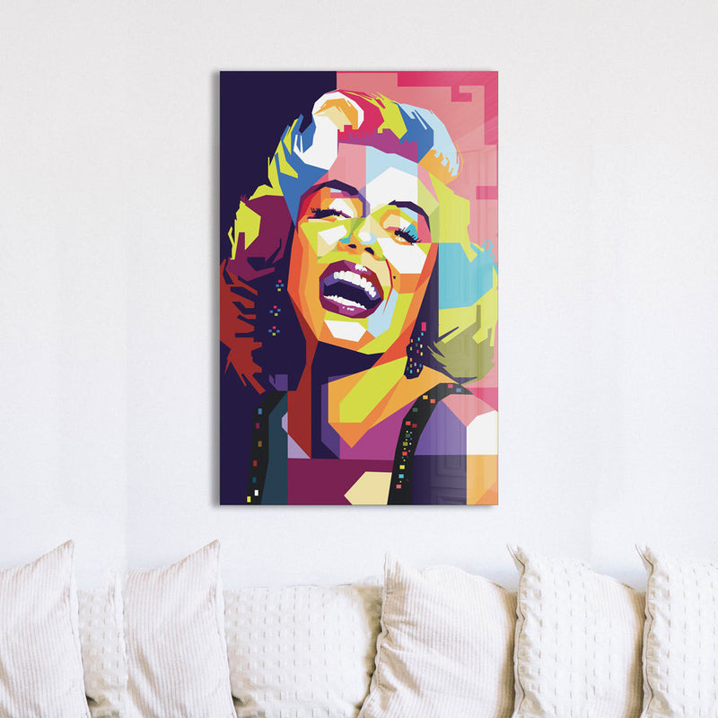 Marilyn Monroe Cam Tablo