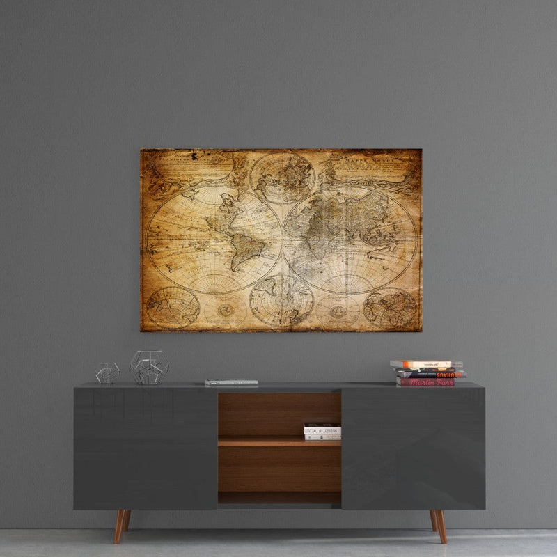 Mappe Monde Cam Tablo – Cam Tablo