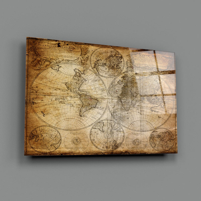 Mappe Monde Cam Tablo – Cam Tablo