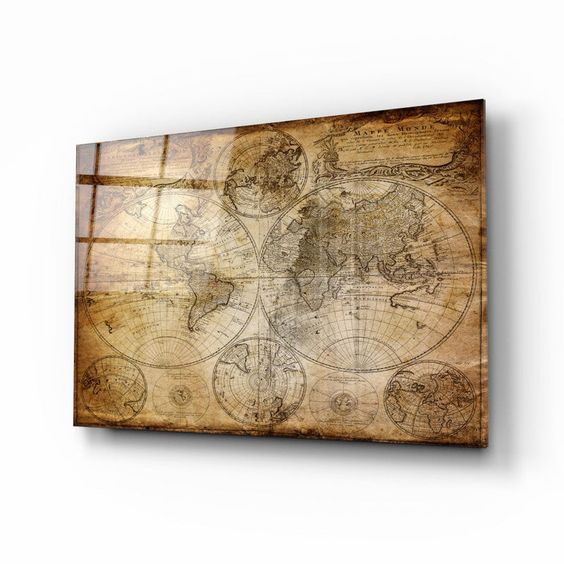 Mappe Monde Cam Tablo – Cam Tablo