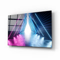 Neon Işıklar Cam Tablo – Cam Tablo